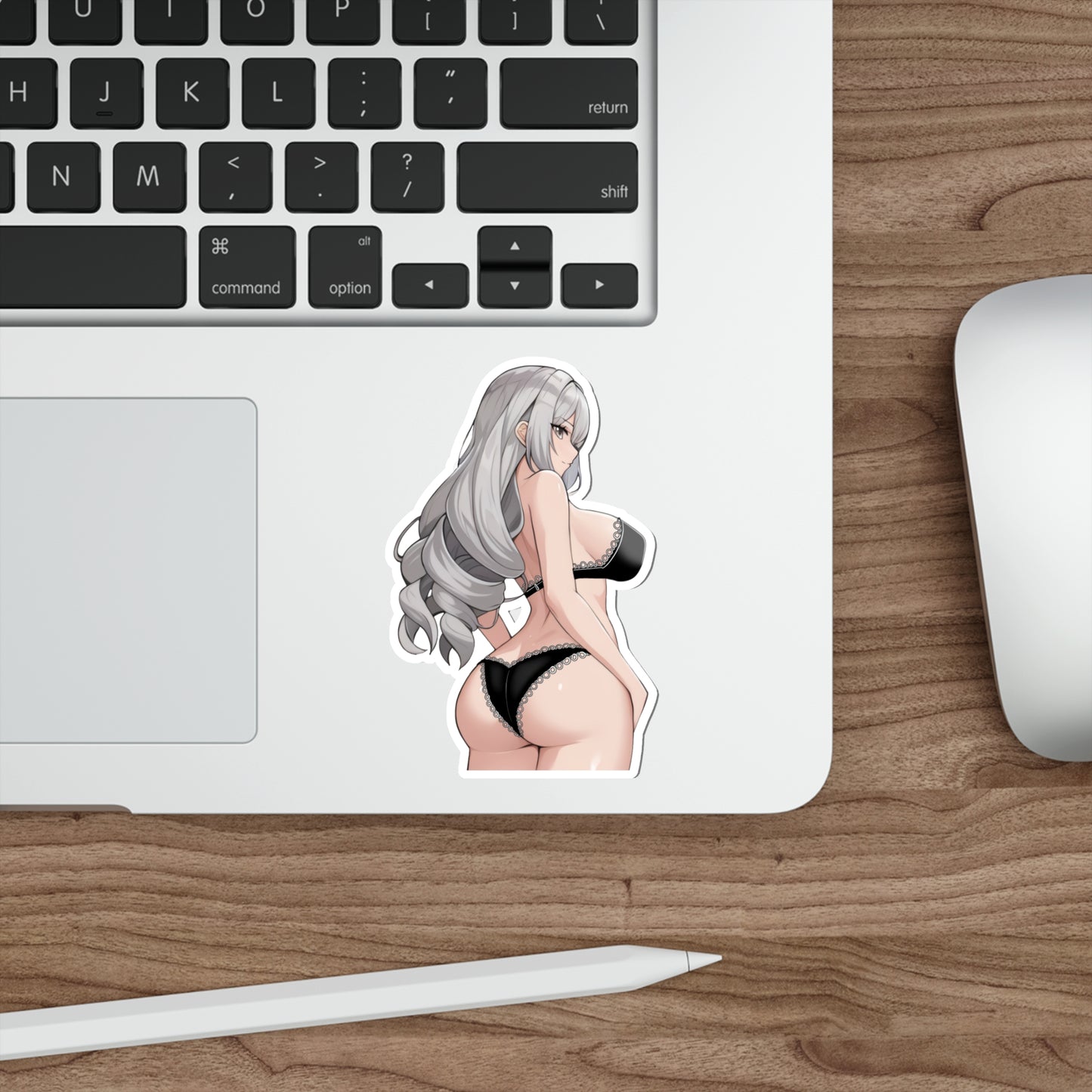 Bronya Zaychik Lingerie Ecchi Honkai Impact 3rd Waterproof Sticker - Premium Gaming Vinyl Car Decal