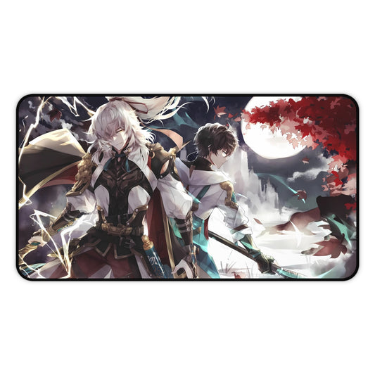 Danheng and Jing Yuan Honkai Star Rail Desk Mat - XXL Gaming Mousepad - Nonslip Card Playmat