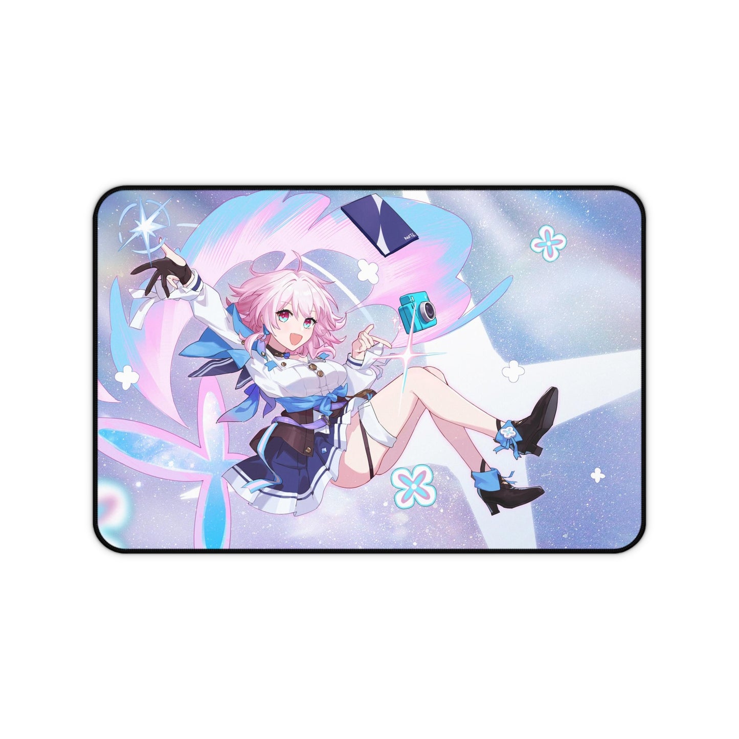 March 7Th Honkai Star Rail Waifu Desk Mat - XXL Gaming Mousepad - Nonslip Card Playmat