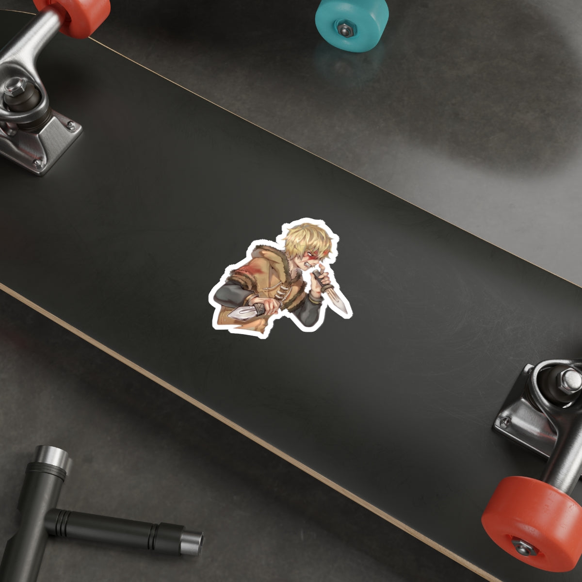 Vinland Saga Sticker - Thorfinn Fighter Anime Vinyl Decal - Waterproof Car Decal - Laptop Sticker - Manga Decal