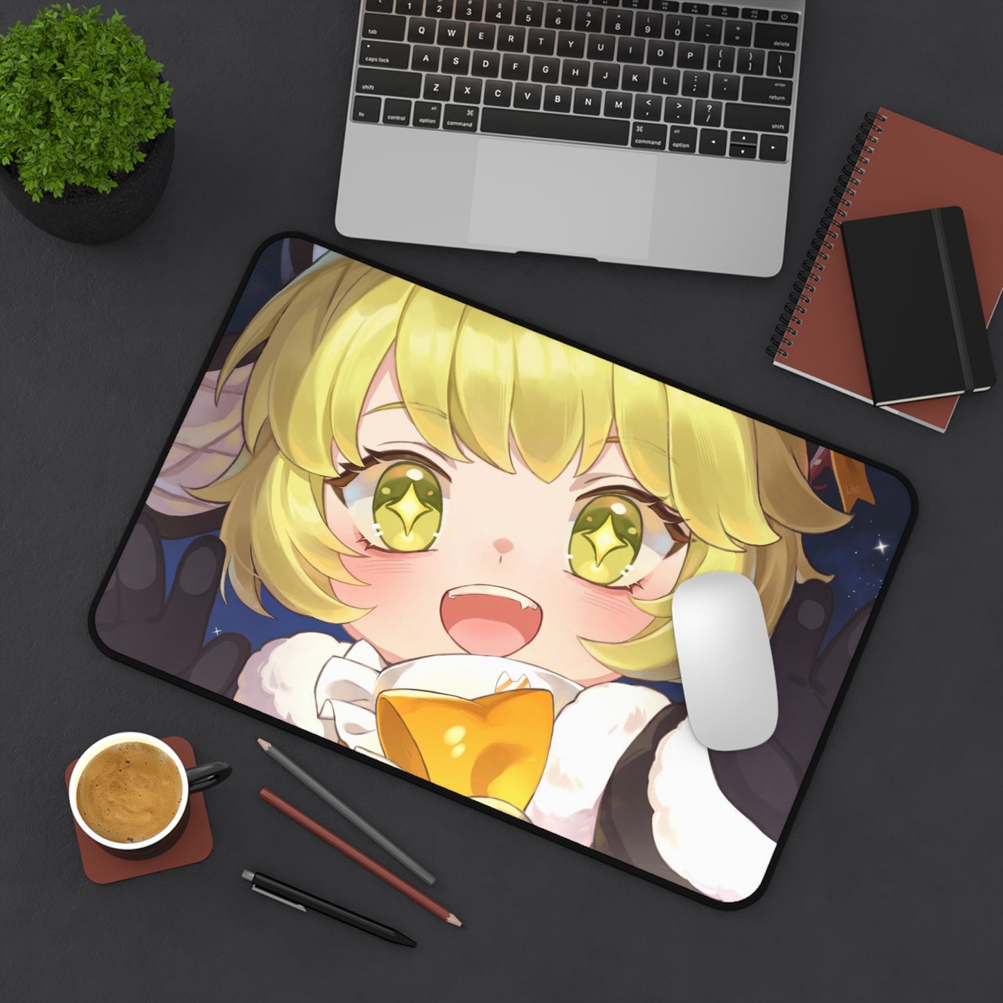 Kawaii Hook Honkai Star Rail Desk Mat - XXL Gaming Mousepad - Nonslip Card Playmat