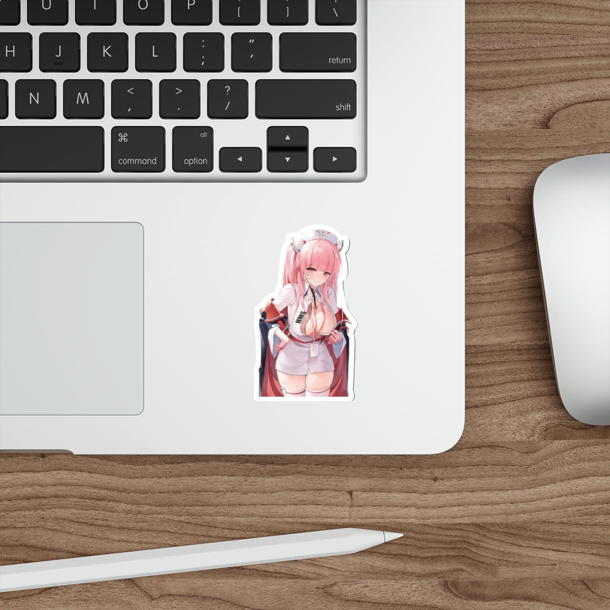 Azur Lane Waterproof Sticker - Sexy Perseus Gaming Vinyl Decal - Ecchi Boobs Anime Car Decal - Laptop Sticker