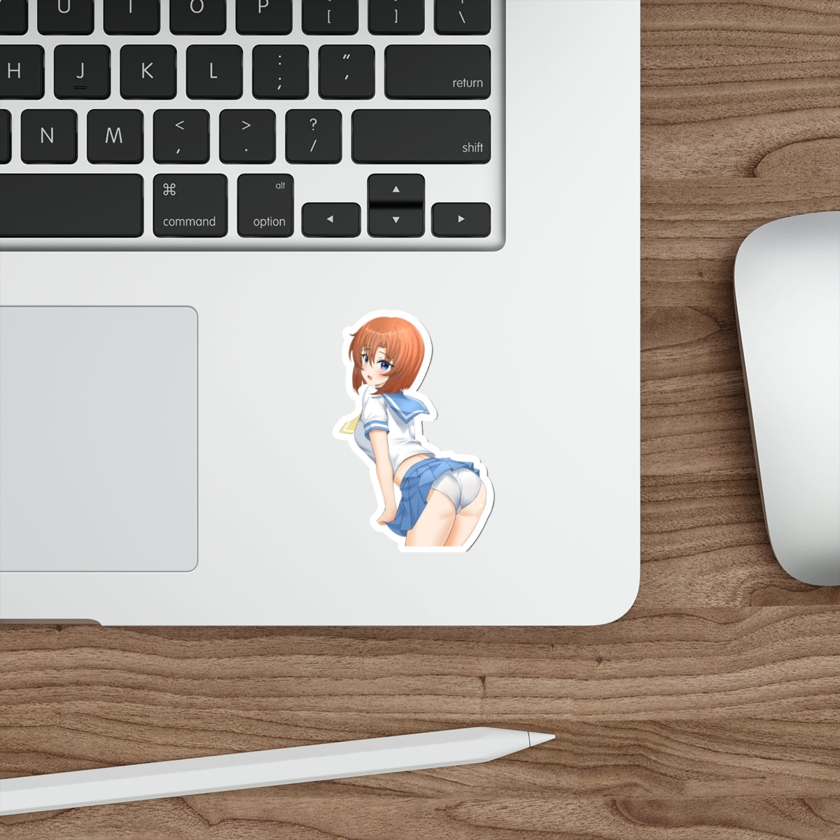 Higurashi When They Cry Waterproof Sticker - Rena  Ecchi Premium Anime Vinyl Decal