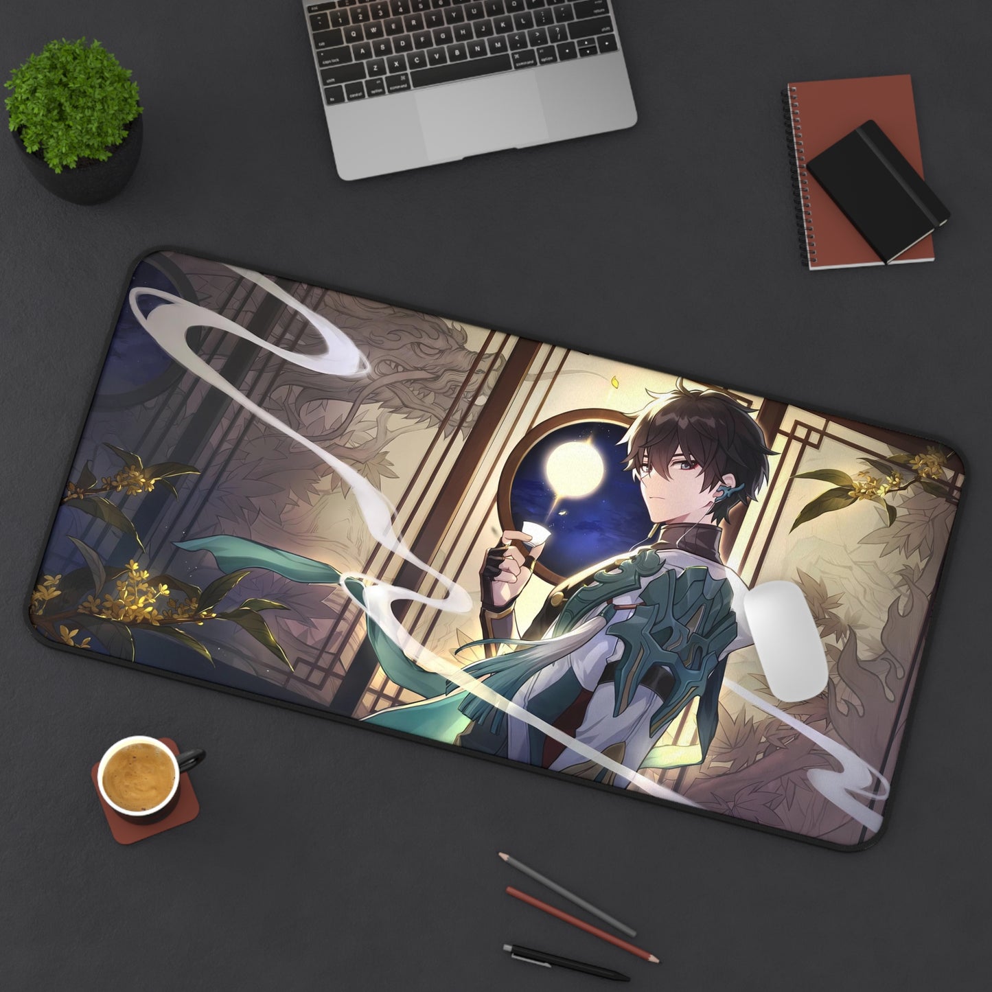 Danheng Honkai Star Rail Desk Mat - XXL Gaming Mousepad - Nonslip Card Playmat