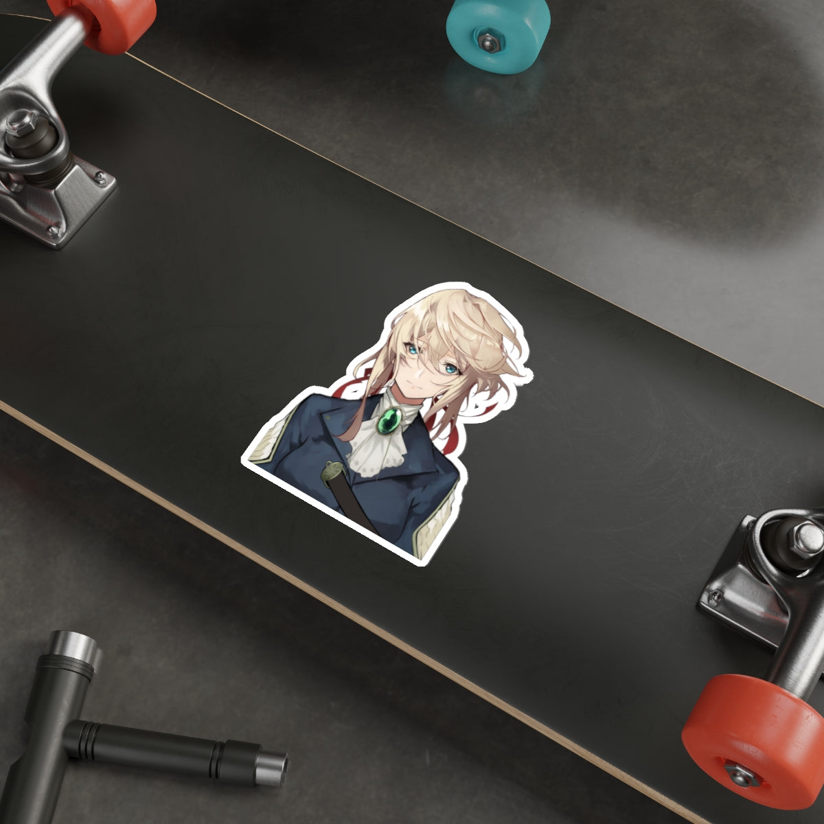 Violet Evergarden Waterproof Sticker - Cute Waifu Vinyl Decal - Anime Car Decal - Laptop Sticker - Manga Decal