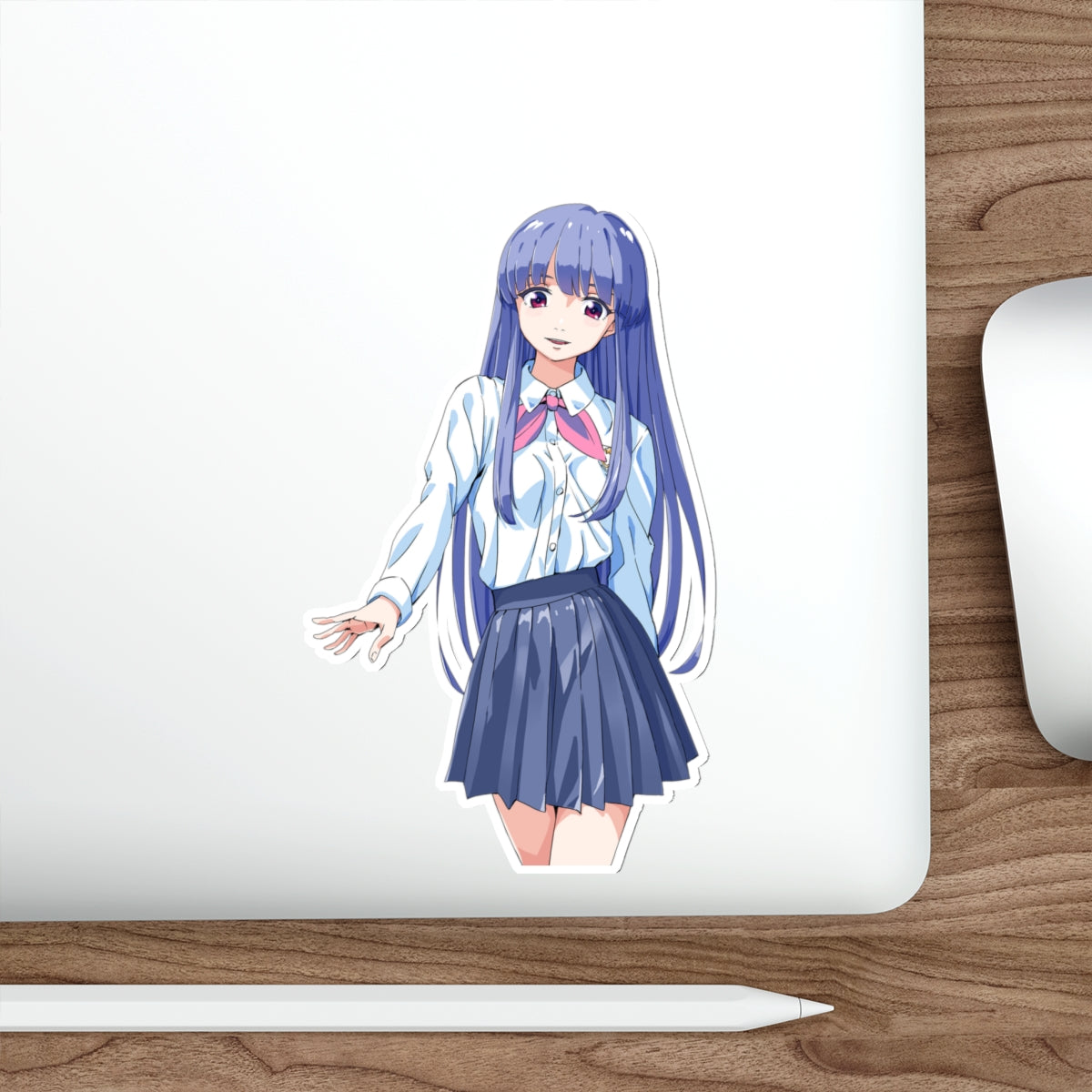 Higurashi When They Cry Waterproof Sticker - Rika Premium Anime Vinyl Decal