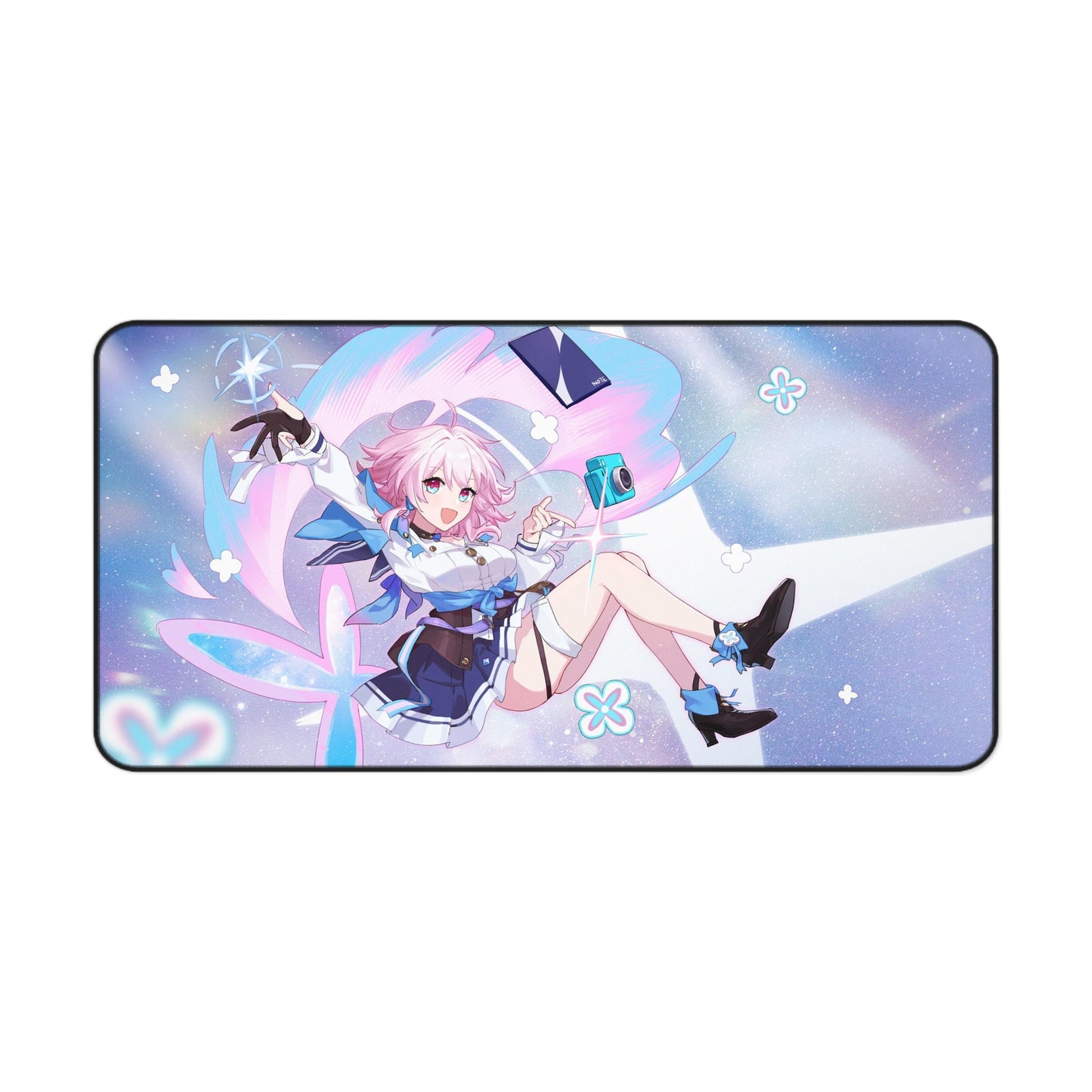 March 7Th Honkai Star Rail Waifu Desk Mat - XXL Gaming Mousepad - Nonslip Card Playmat