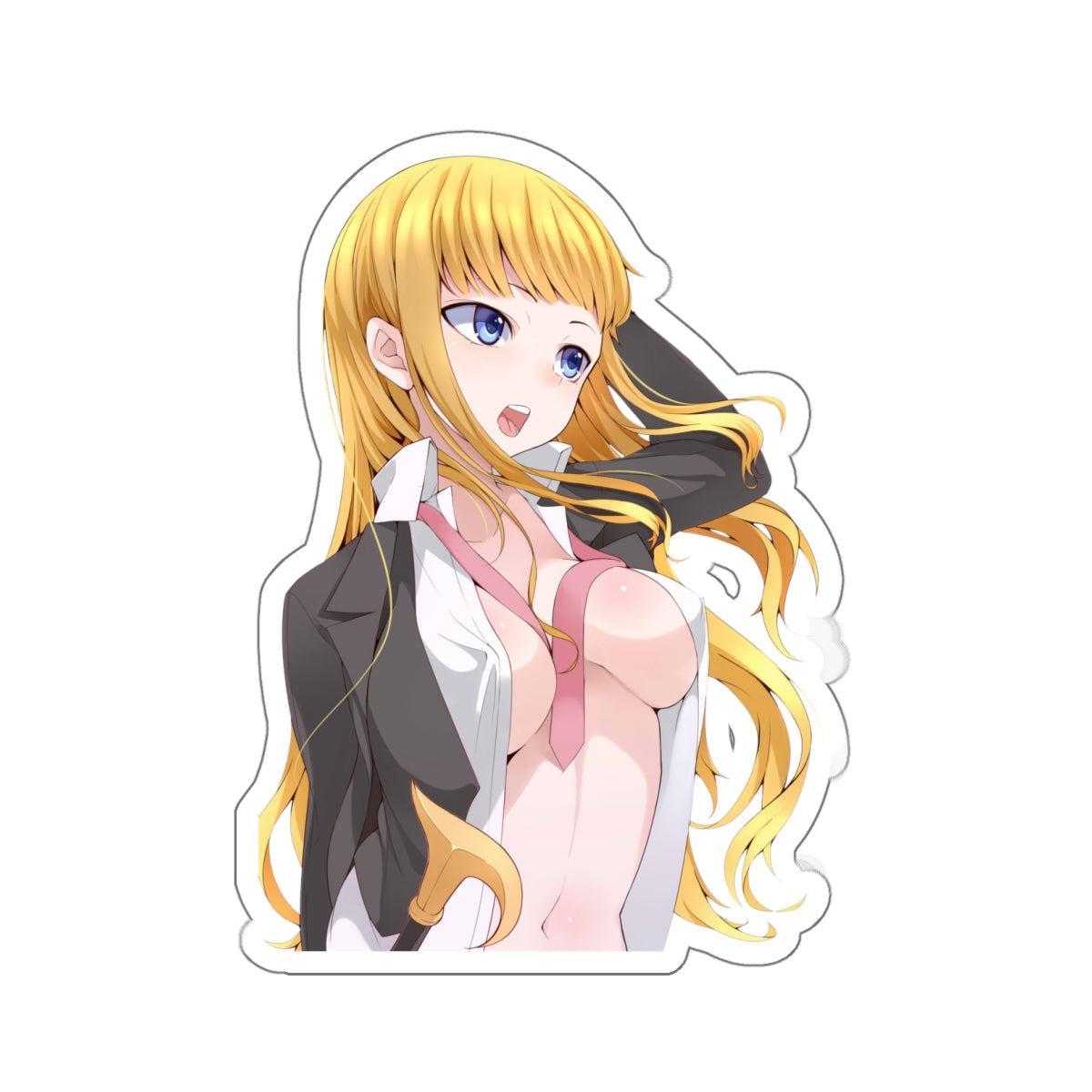 Umineko When They Cry Waterproof Sticker - Ecchi Beatrice Vinyl Decal - Sexy Visual Novel Dojin - Umineko no Naku Koro ni - Anime Car Decal