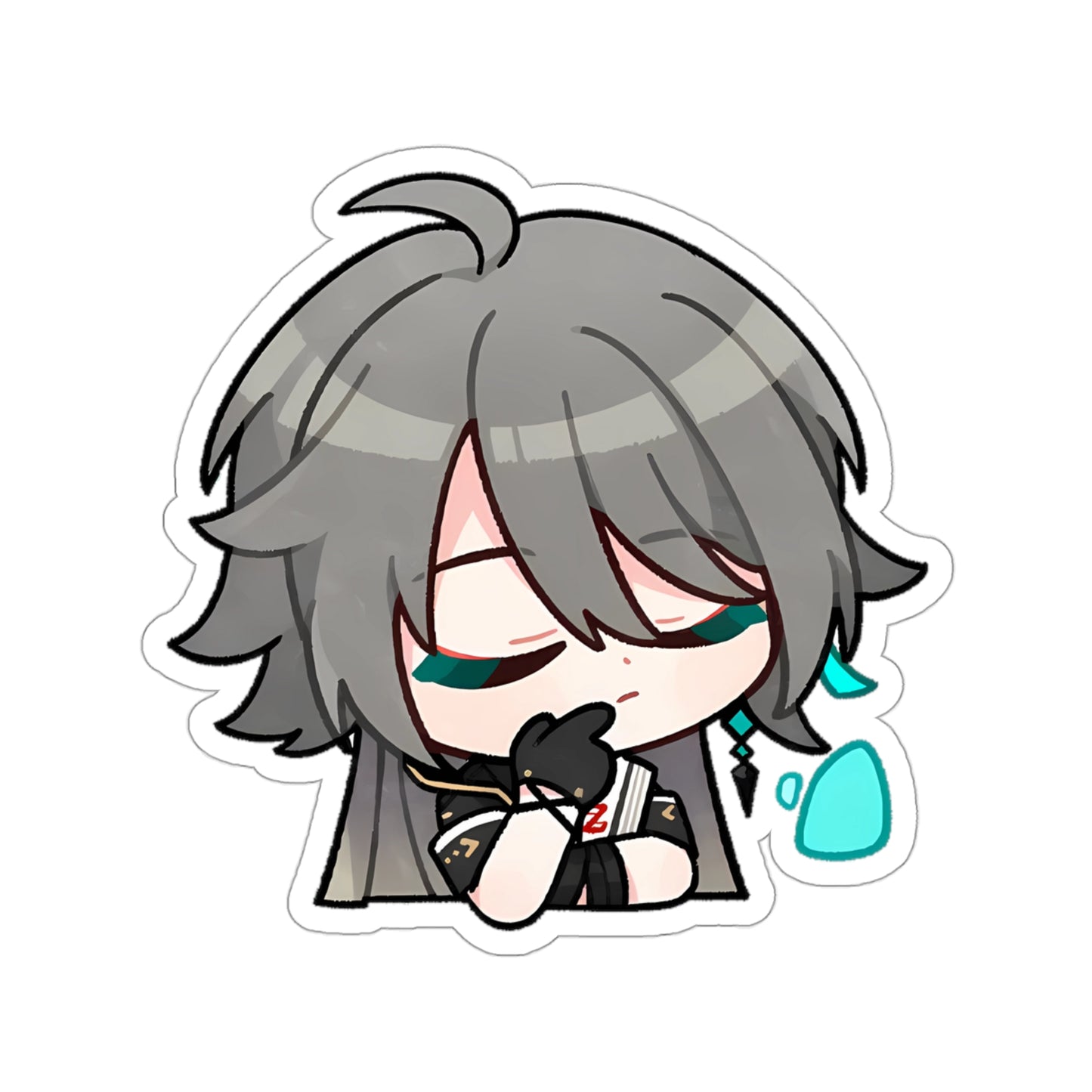 Chibi Su Honkai Impact 3rd Waterproof Sticker - Premium Gaming Vinyl Car Decal