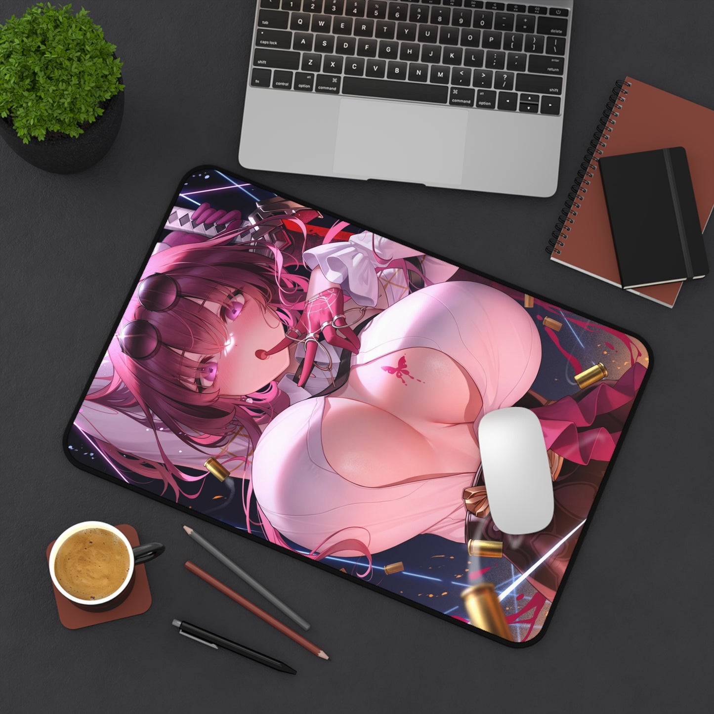 Honkai Star Rail Kafka Ecchi Boobs Desk Mat - XXL Gaming Mousepad - Nonslip Card Playmat