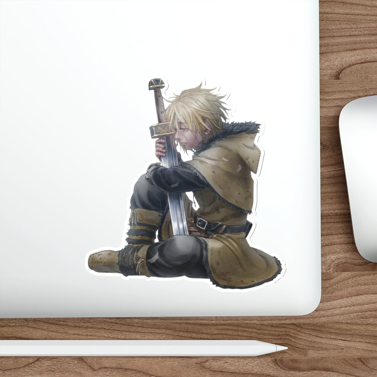 Vinland Saga Sticker - Thorfinn Anime Vinyl Decal - Waterproof Car Decal - Laptop Sticker - Manga Decal