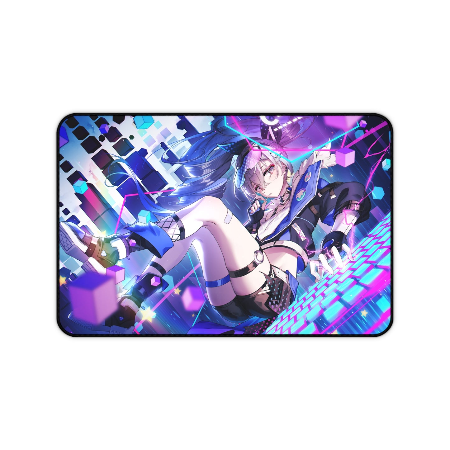 Silver Wolf Honkai Star Rail Desk Mat - XXL Gaming Mousepad - Nonslip Card Playmat