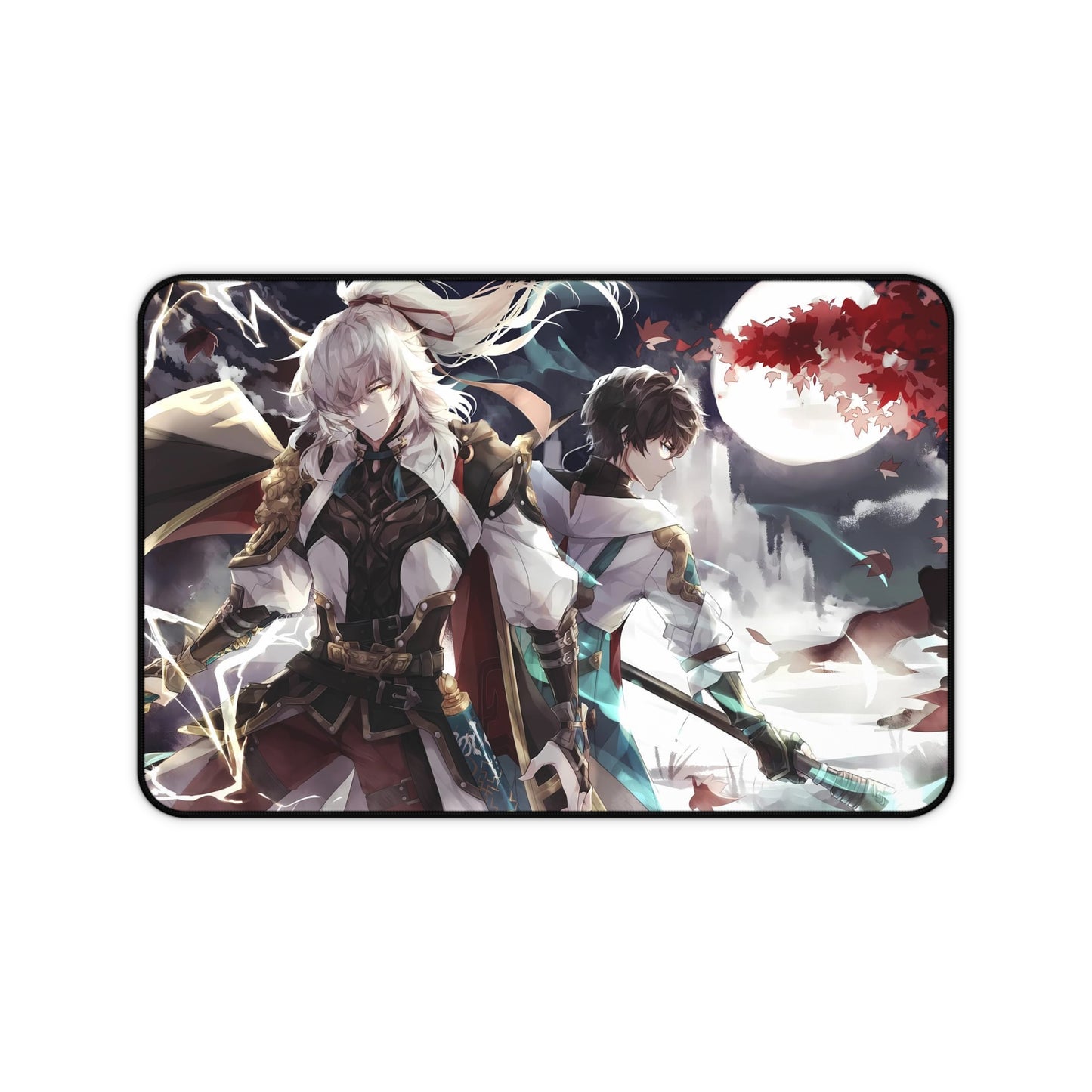 Danheng and Jing Yuan Honkai Star Rail Desk Mat - XXL Gaming Mousepad - Nonslip Card Playmat