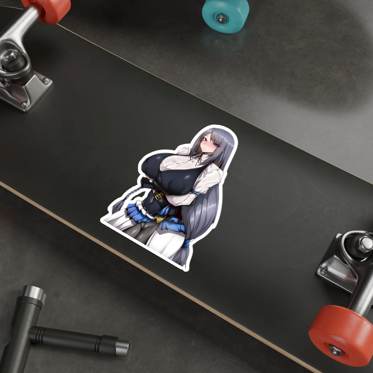 Thick Jill Warrick Waifu Final Fantasy 16 Waterproof Sticker - Ecchi Boobs Premium FF XVI Gaming Vinyl Car Decal