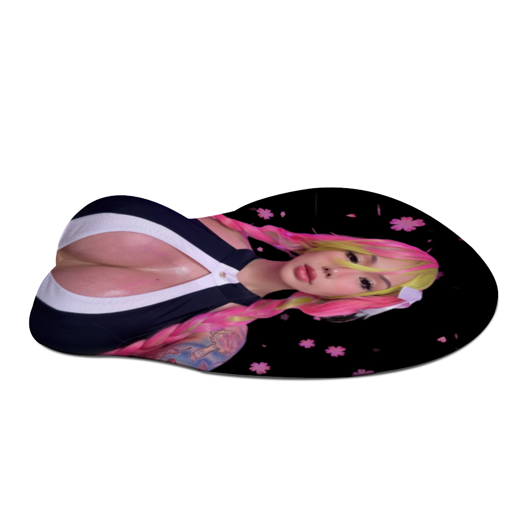 KeeraJaide - Oppai Mousepad with Wrist Support Silicone Mouse Pad