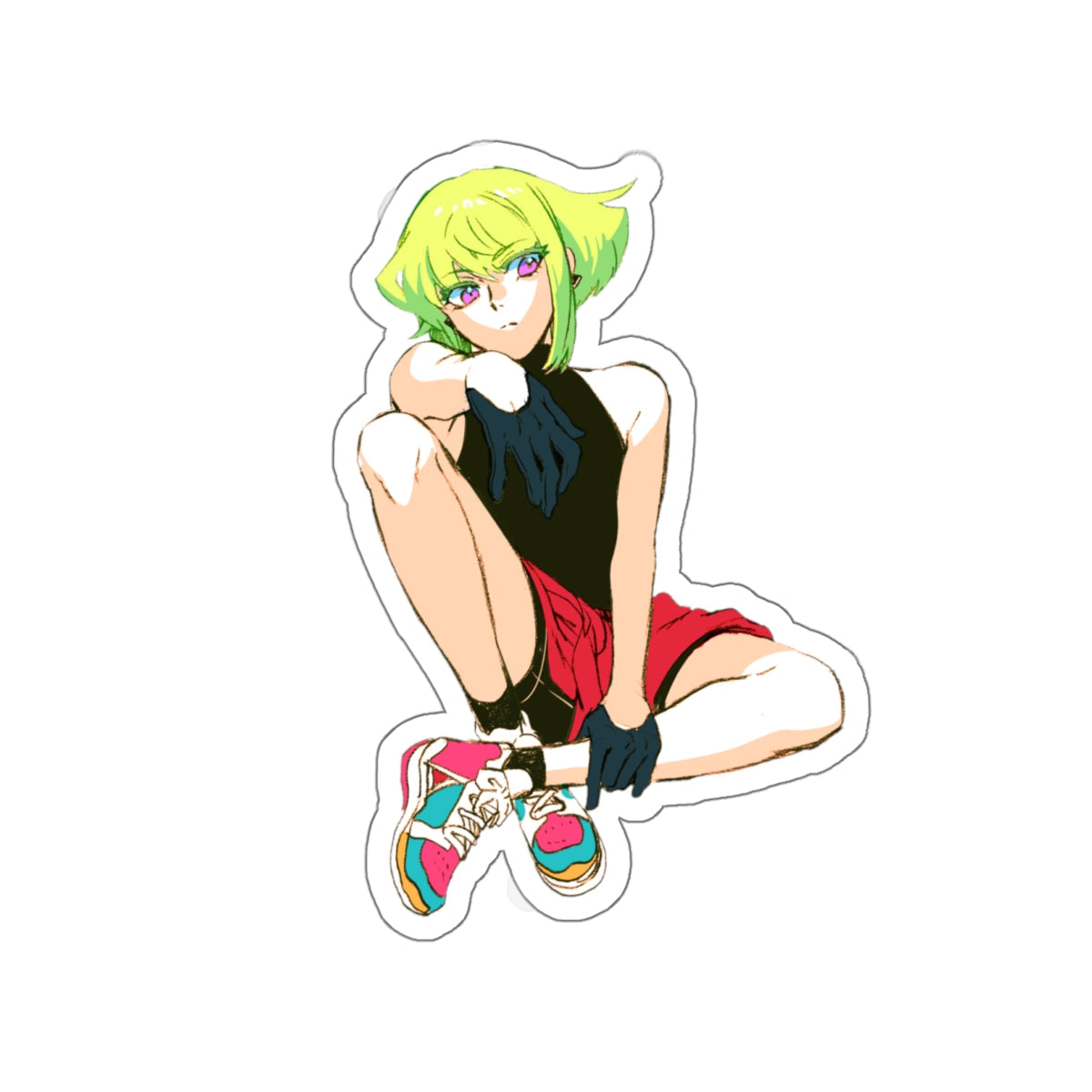 Promare Waterproof Sticker - Lio Anime Vinyl Decal - Car Bumper Sticker - Laptop Sticker