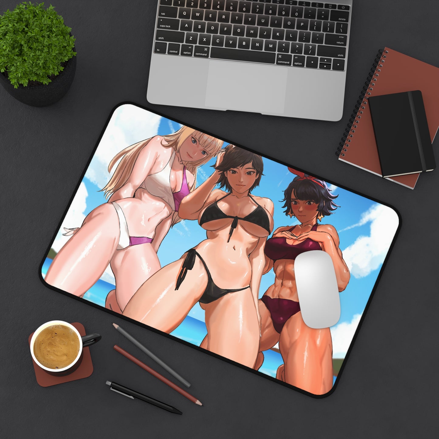 Tekken Bikini Waifus Desk Mat - Non Slip Mousepad