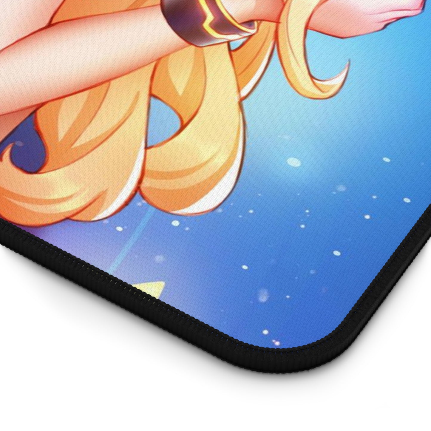 Sexy Waifu Samus Mousepad - Large Super Metroid Ecchi Desk Mat - XL Gaming Mouse Pad - Card Playmat