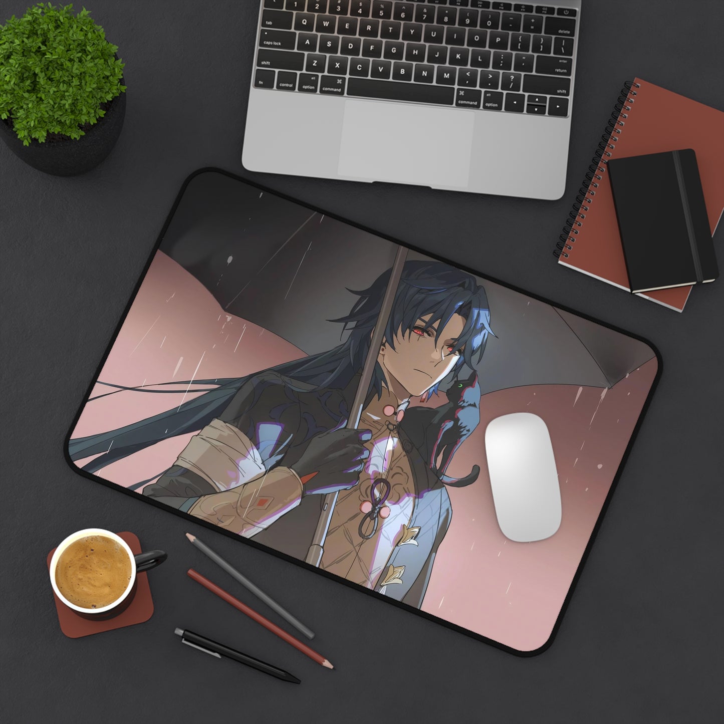 Blade Honkai Star Rail Desk Mat - XXL Gaming Mousepad - Nonslip Card Playmat