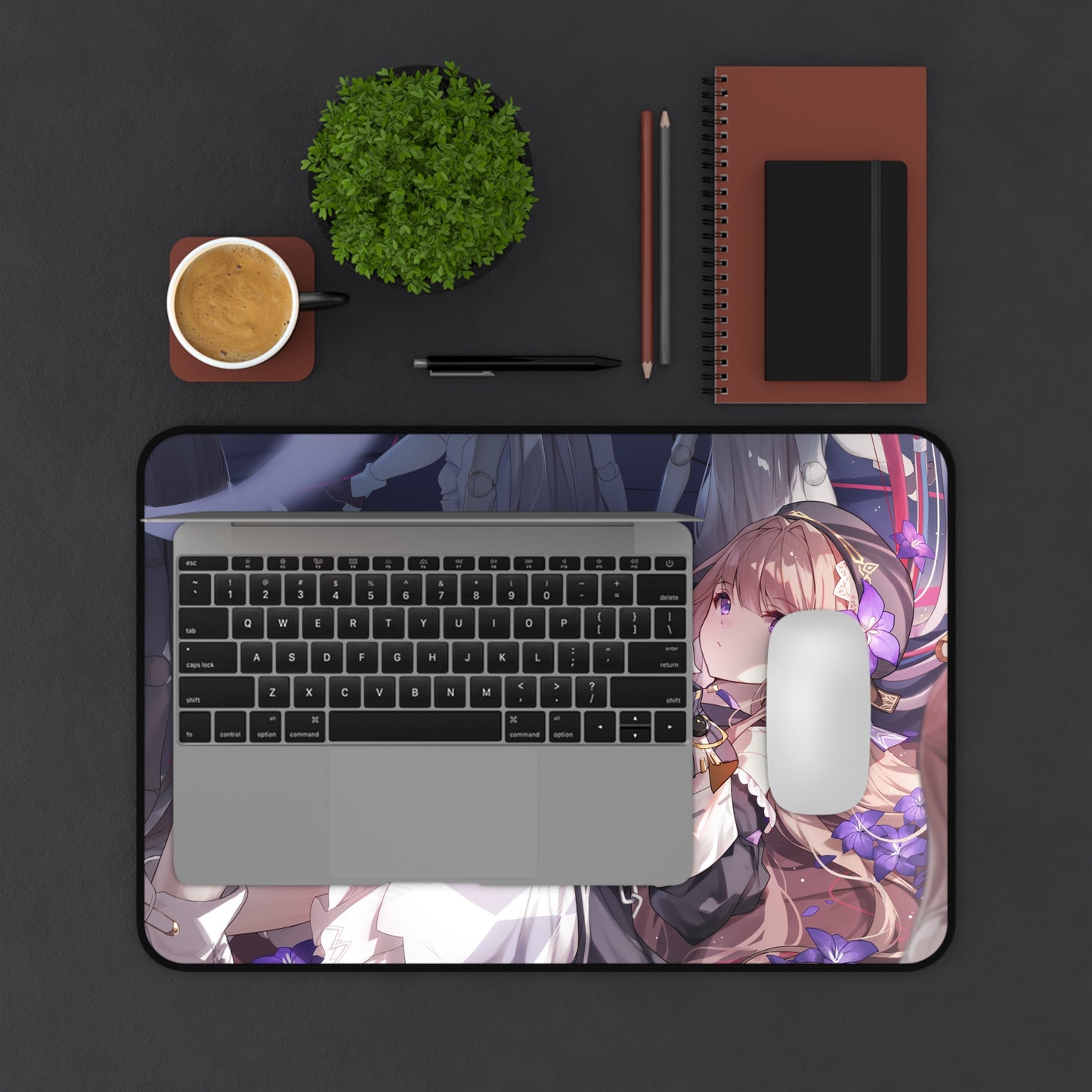 Herta Honkai Star Rail Desk Mat - XXL Gaming Mousepad - Nonslip Card Playmat