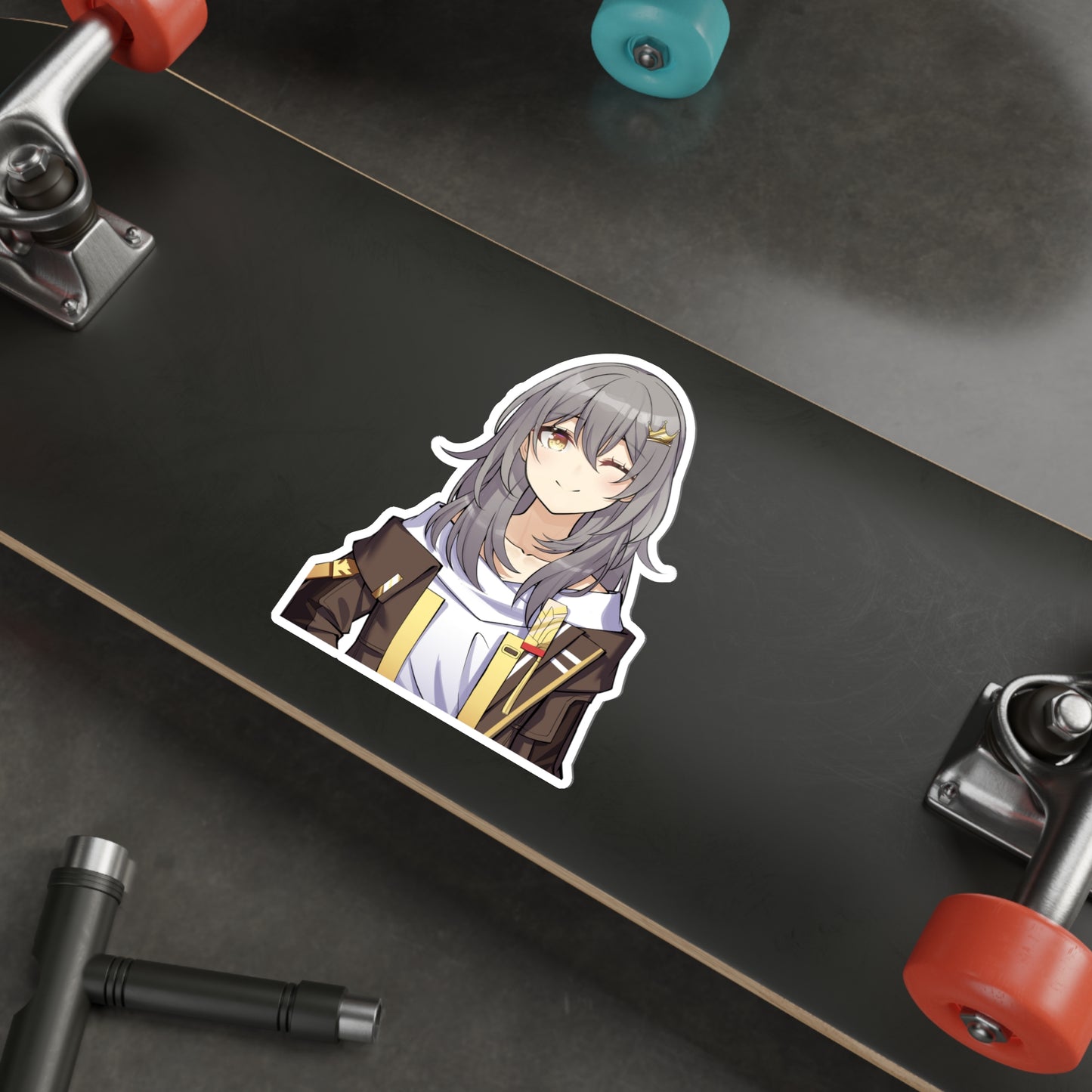 Female Trailblazer Honkai Star Rail Waterproof Sticker - Premium Gaming Vinyl Car Decal