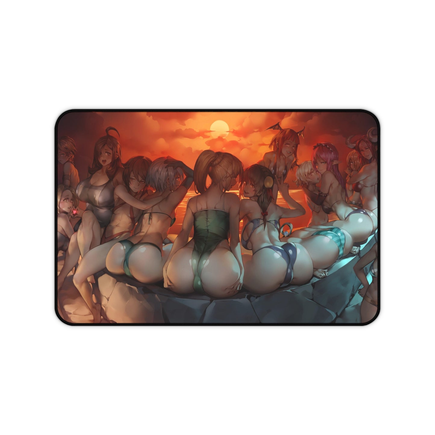 Konosuba Booties Ecchi Desk Mat - Large Mousepad - MTG Playmat