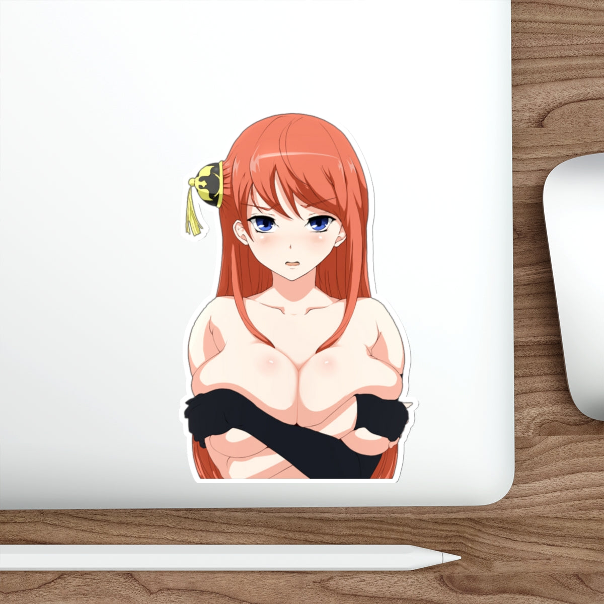 Gintama Kagura Waterproof Sticker - Ecchi Waifu Big Boobs Premium Vinyl Decal - Gin Tama Car Decal