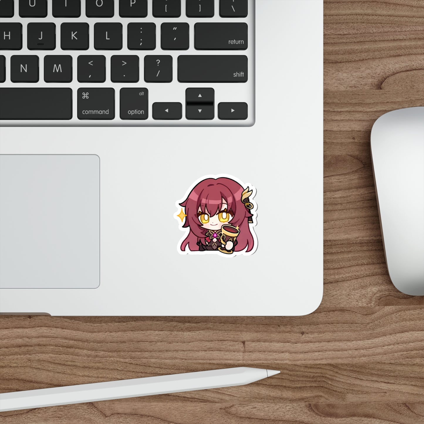 Chibi Eden Honkai Impact 3rd Waterproof Sticker - Premium Gaming Vinyl Car Decal