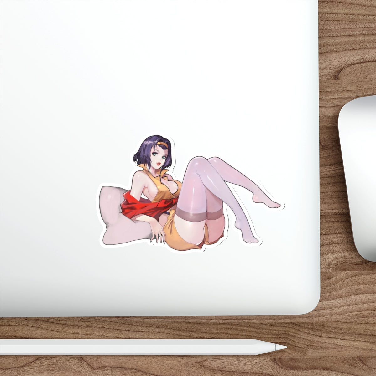 Cowboy Bebop Waterproof Sticker - Faye Valentine Vinyl Anime Car Decal