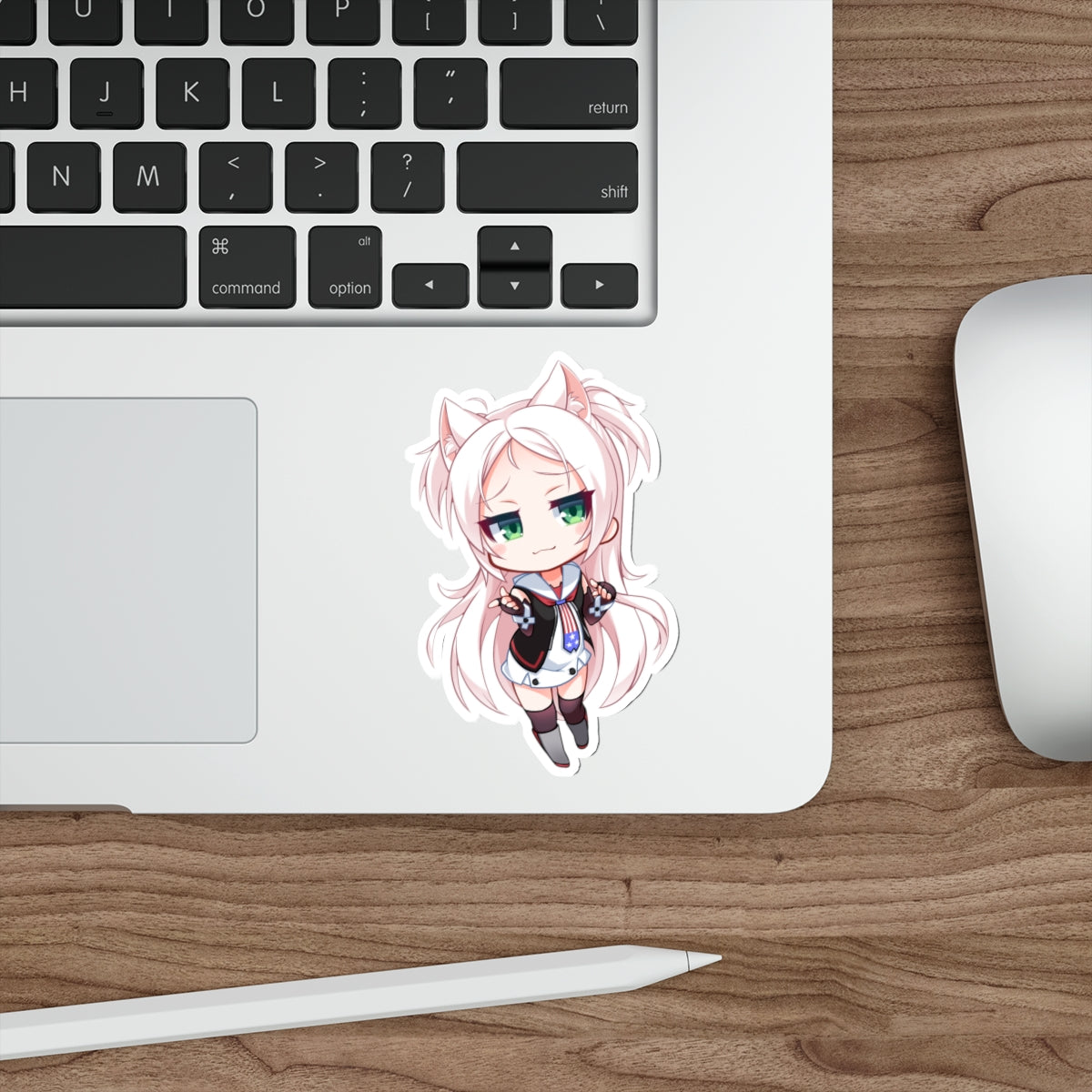 Azur Lane Waterproof Sticker - Chibi Sims Gaming Vinyl Decal - Anime Car Decal - Laptop Sticker