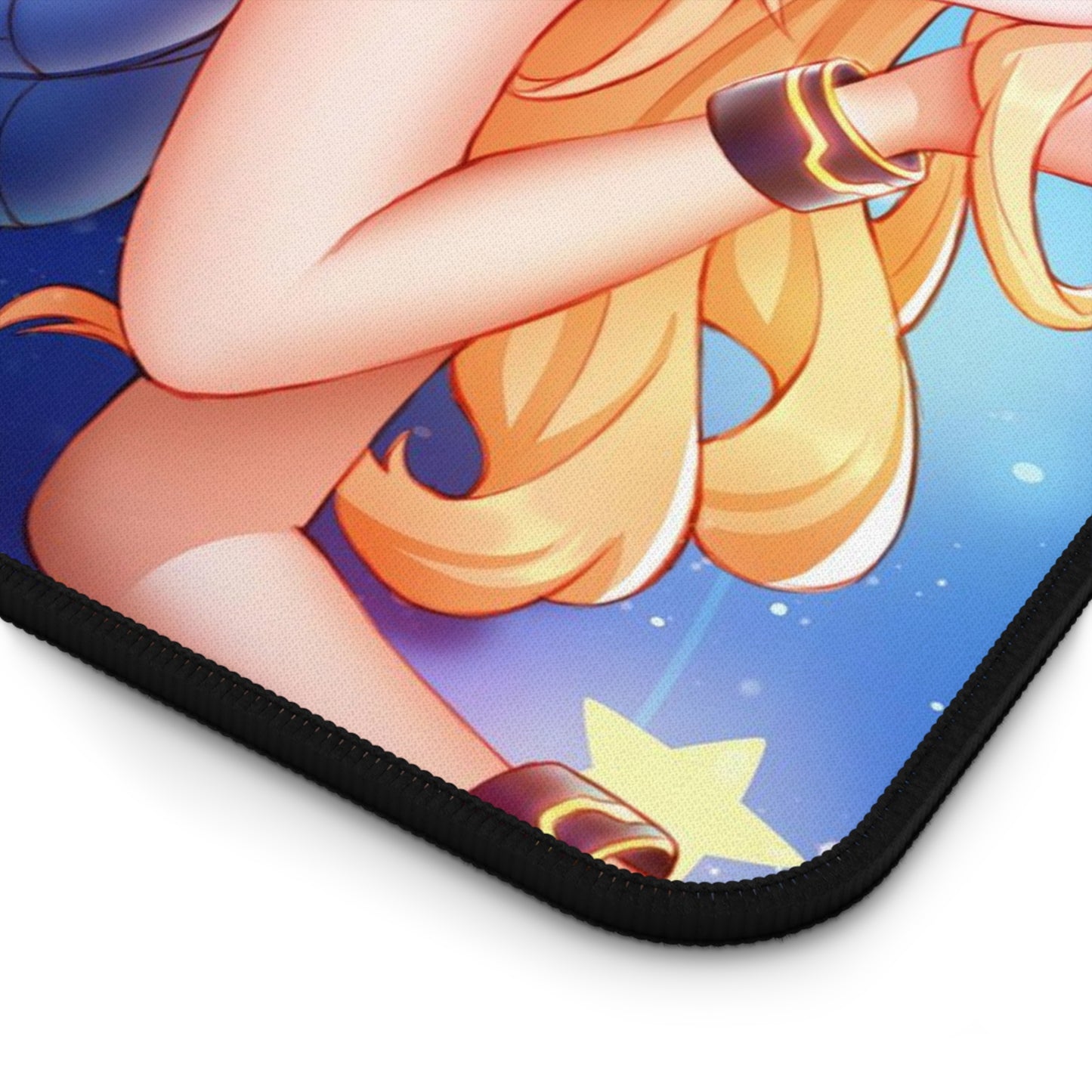 Sexy Waifu Samus Mousepad - Large Super Metroid Ecchi Desk Mat - XL Gaming Mouse Pad - Card Playmat