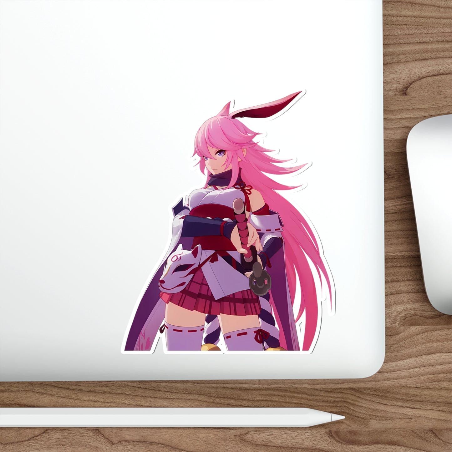 Yae Sakura Honkai Impact 3rd Waterproof Sticker - Premium Gaming Vinyl Car Decal