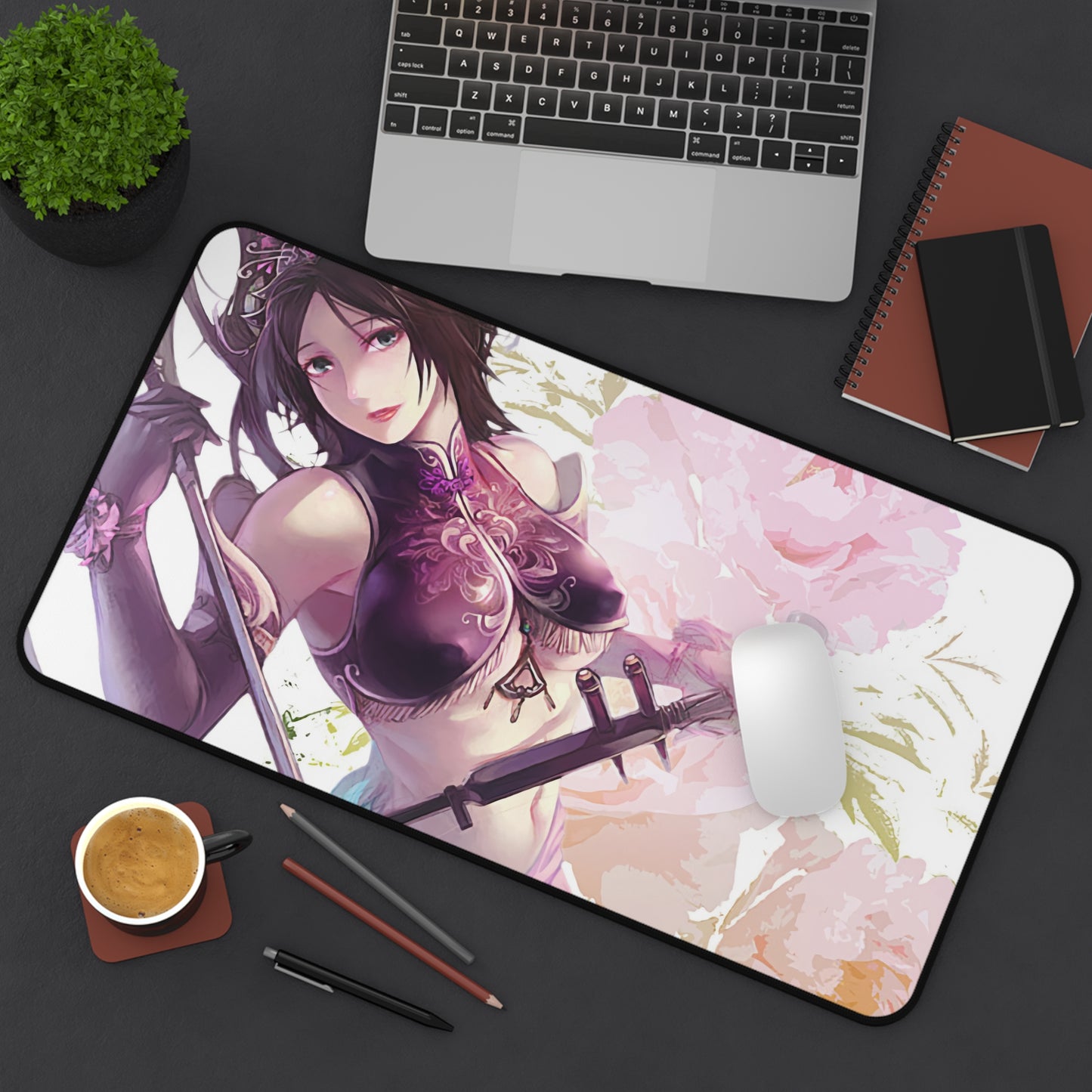 Dynasty Warriors Diao Chan Desk Mat - Non Slip Mousepad