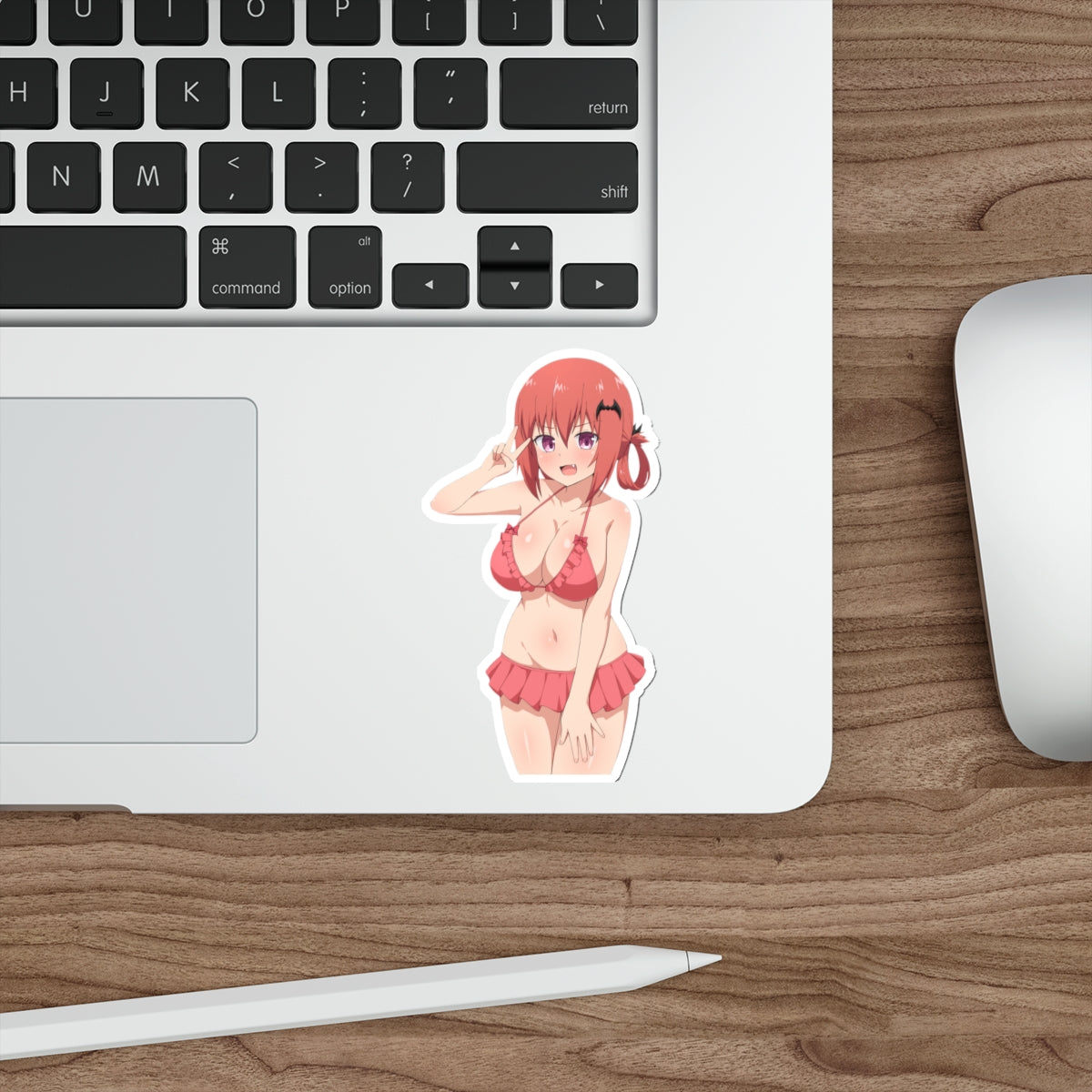 Gabriel Dropout Waterproof Sticker - Sexy Bikini Satania Gaming Vinyl Decal - Anime Waifu Car Decal - Laptop Sticker