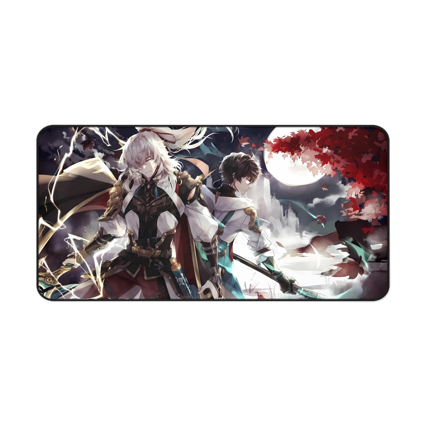 Danheng and Jing Yuan Honkai Star Rail Desk Mat - XXL Gaming Mousepad - Nonslip Card Playmat