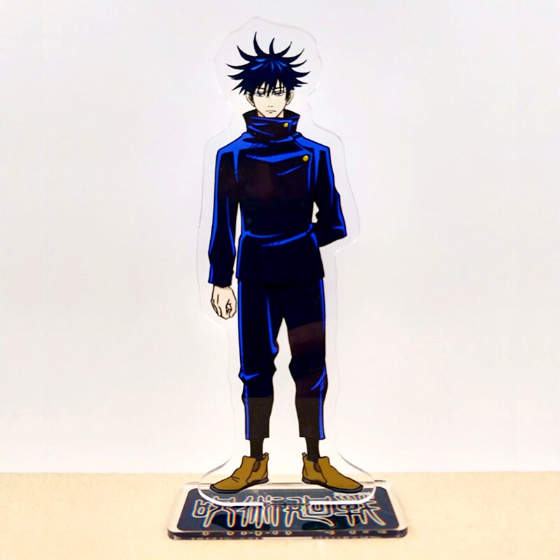 Jujutsu Kaisen Yuji Itadori Gojo Satoru Kugisaki Nobara Fushiguro Megumi crylic standee figurines desk decoration cake topper