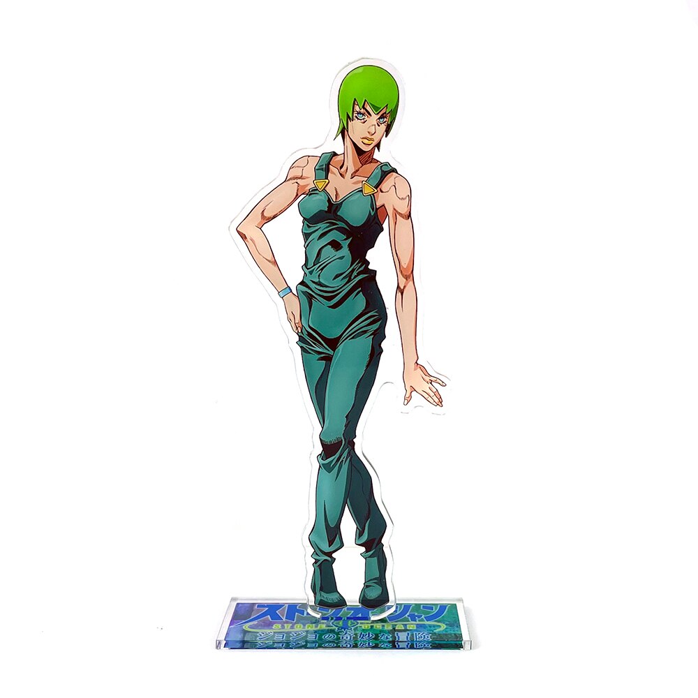 JOJO no Bizarre Adventure Stone Ocean Jolyne Jotaro Hermes Anasui Emporio Weather acrylic standee figurines desk decoration