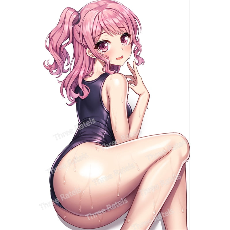 Sexy anime girl Stickers | Bikin Anime girl stickers | Sexy swimsuit stickers | underwear car stickers decal anime cute car accessories decoration