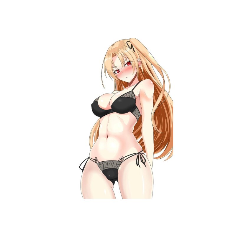 Sexy anime girl Sticker | Bikini Anime girl stickers | Sexy swimsuit stickers | underwear car stickers decal anime cute car accessories decoration