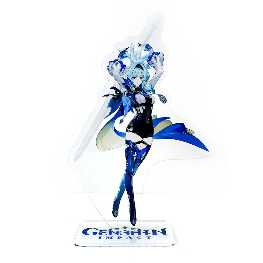 Genshin Impact characters YanFei Yan Fei Eula Kaedehara Kazuha acrylic standee figurines desk decoration cake topper anime