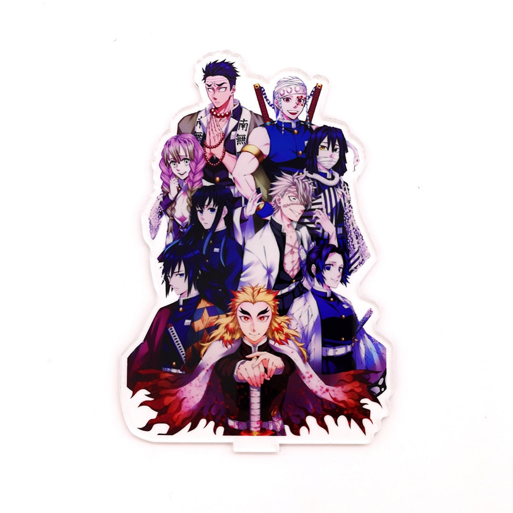 Demon Slayer Kimetsu no Yaiba Kanao Kyoujurou Mitsuri Shinobu Giyuu  acrylic standee figurines desk decoration cake topper