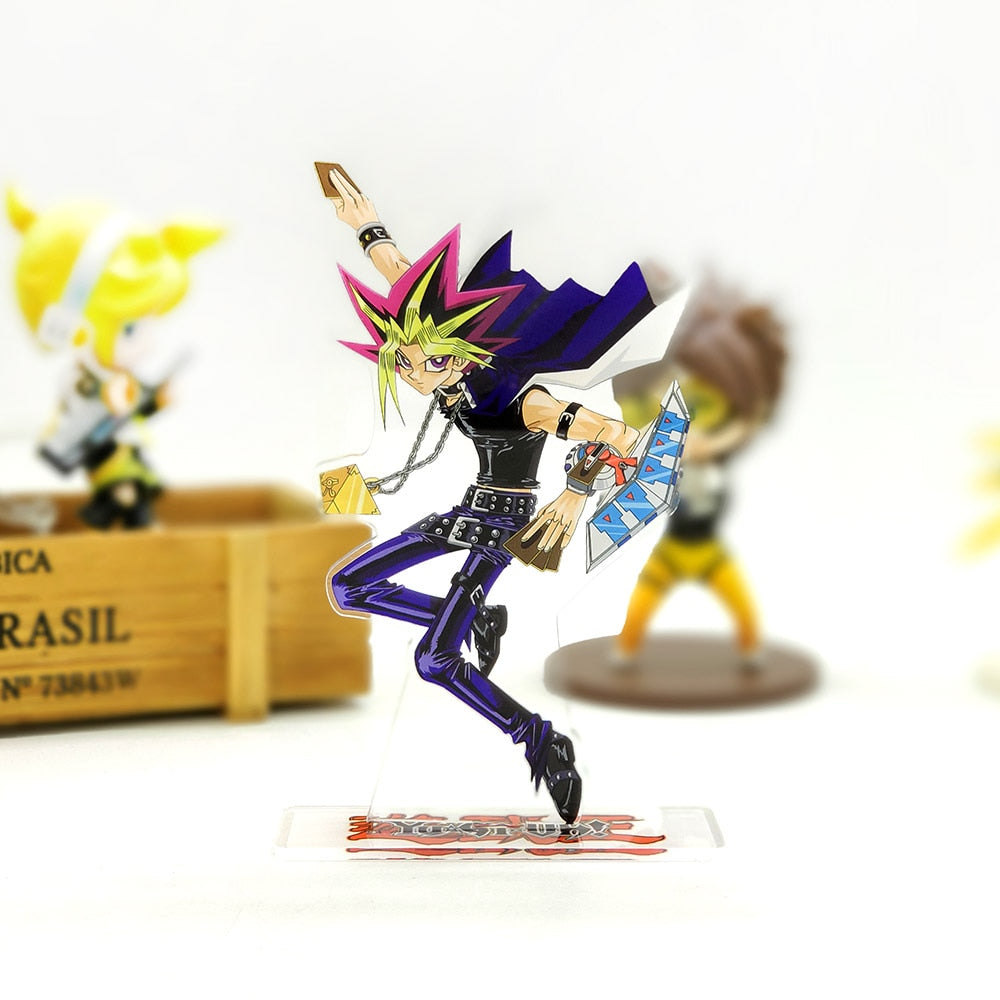 Yu-Gi-Oh! Mutou Yugi Dark Yami  Japanese cool acrylic standee figurines desk decoration cake topper anime