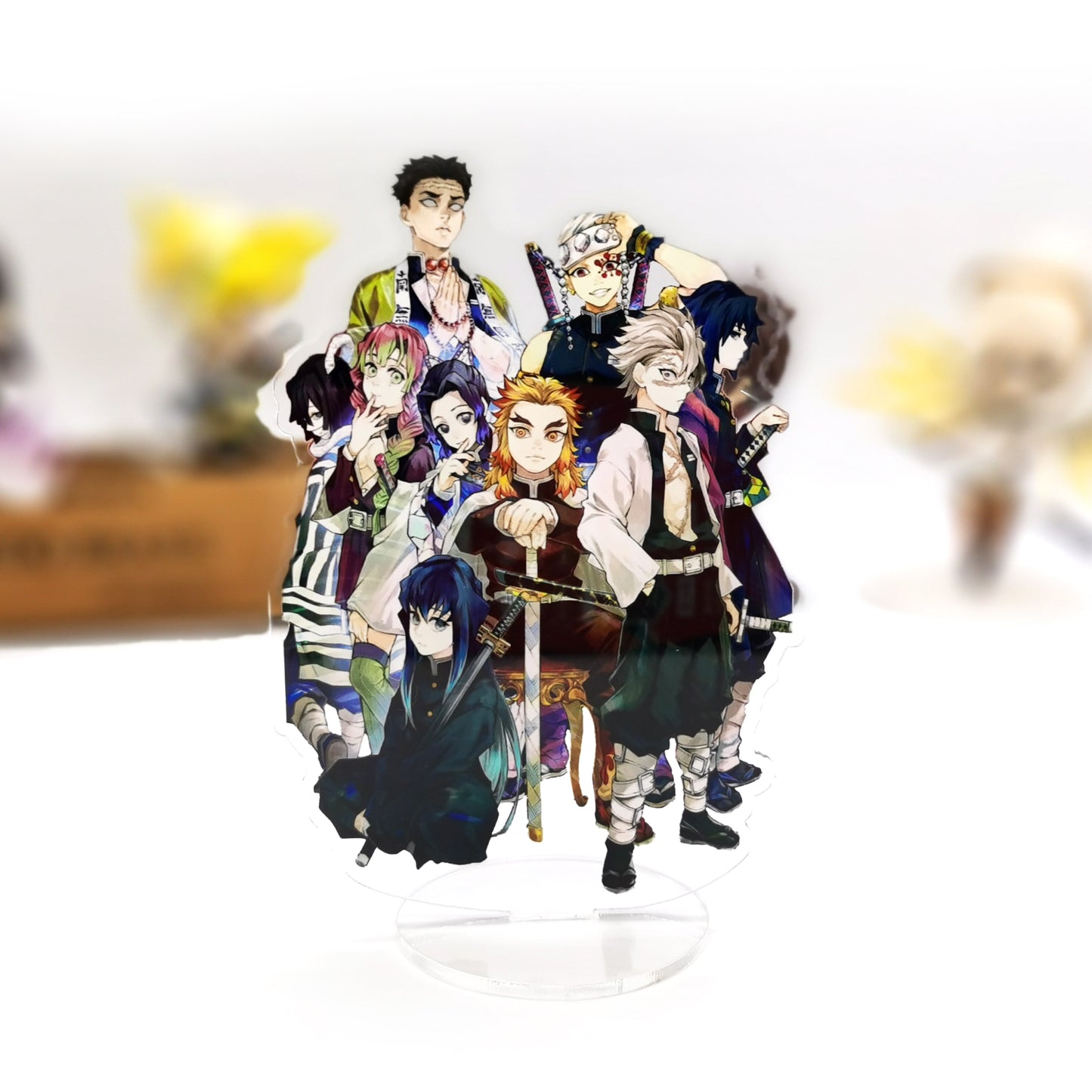 Demon Slayer Kimetsu no Yaiba Kanao Kyoujurou Mitsuri Shinobu Giyuu  acrylic standee figurines desk decoration cake topper