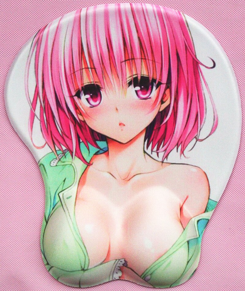 2020 new version Japanese anime 3d mouse pad wristbands Cartoon Creative sexy mouse pad Chest mouse pad Free Shipping