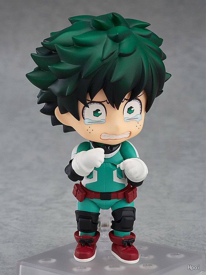 10cm Q Version Anime My Hero Academia Figure 686#  Midoriya Izuku PVC Action Figure Collectible model toys kid gift