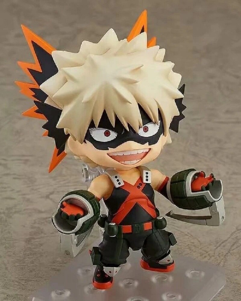 10cm Anime My Hero Academia Figure Q verison My Hero Academia Go Katsuki PVC Action Figure Model Toys Kid Gift