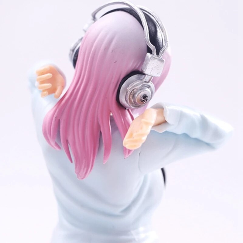 Anime SUPERSONICO Figure Sexy Swimsuit Standing Collectible Doll Model Desktop Collection Decoration PVC Material Static Toys