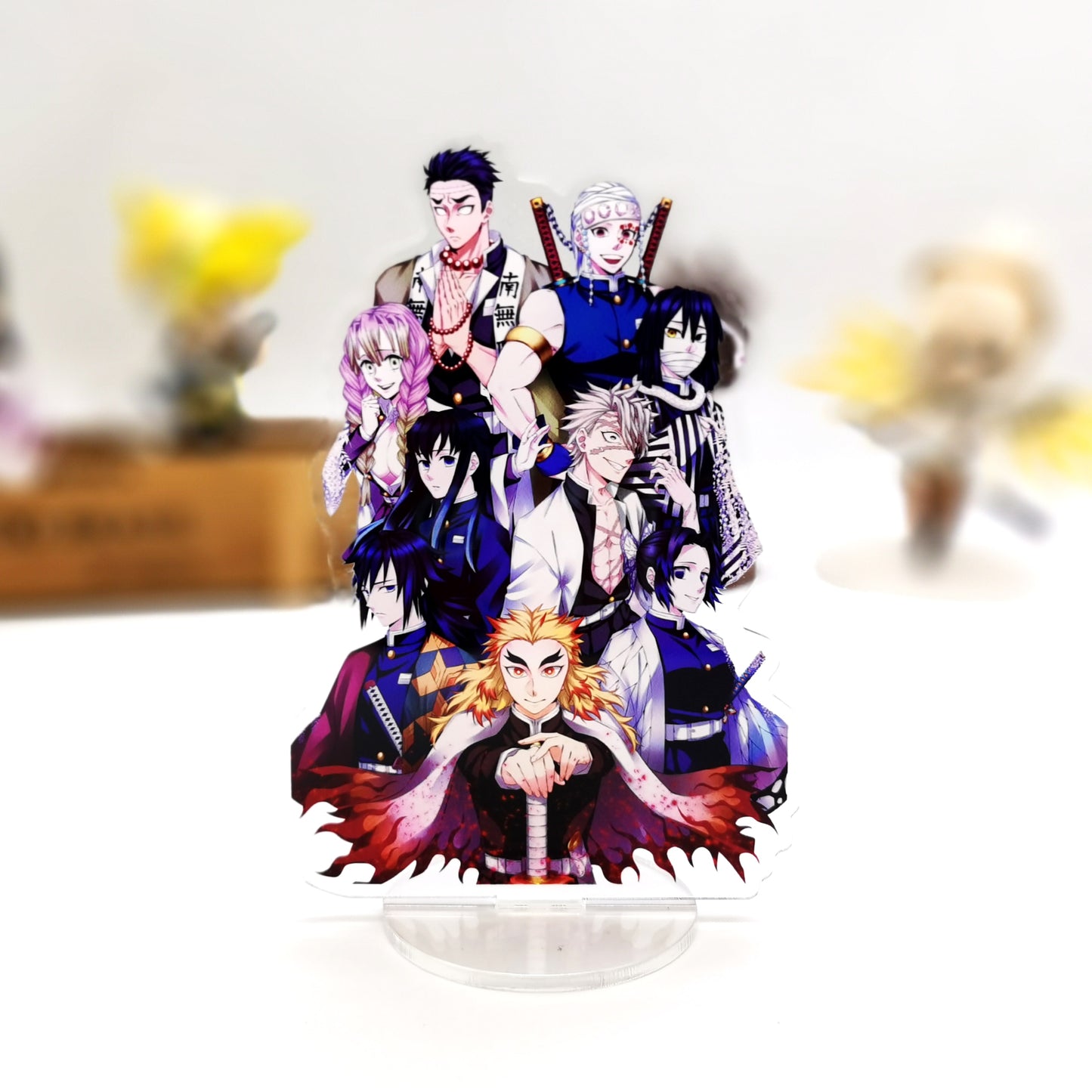 Demon Slayer Kimetsu no Yaiba Kanao Kyoujurou Mitsuri Shinobu Giyuu  acrylic standee figurines desk decoration cake topper