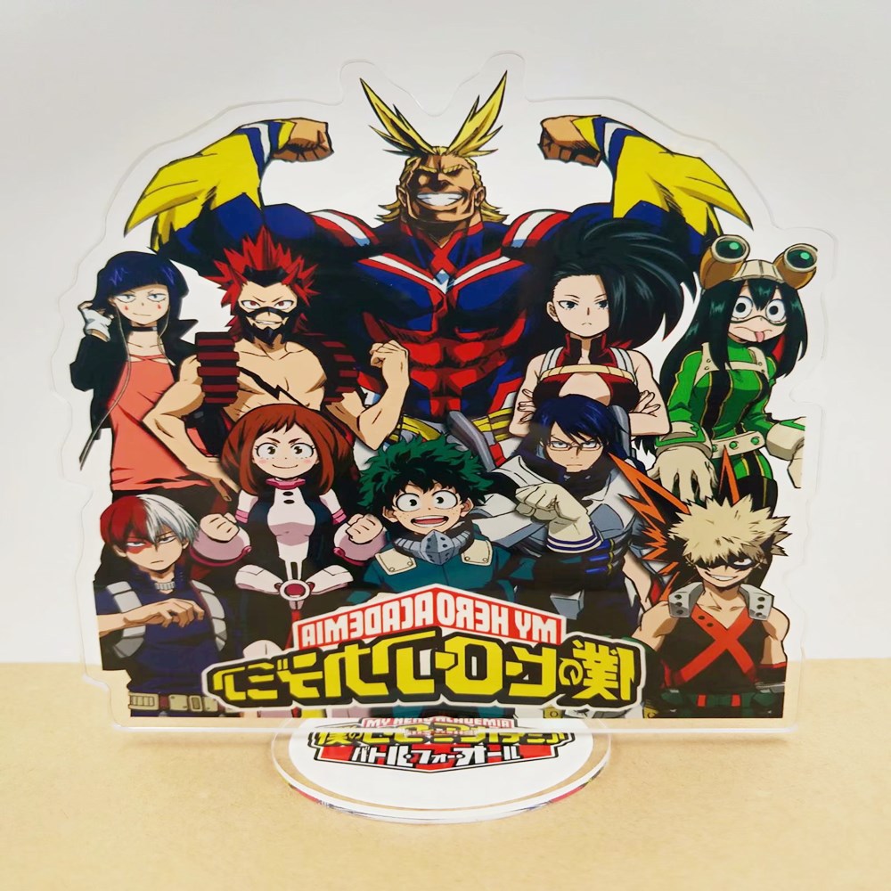 My Boku no Hero Academia Midoriya Izuku Bakugou Katsuki All Might Ochako Tenya Shouto acrylic standee figurines cake topper