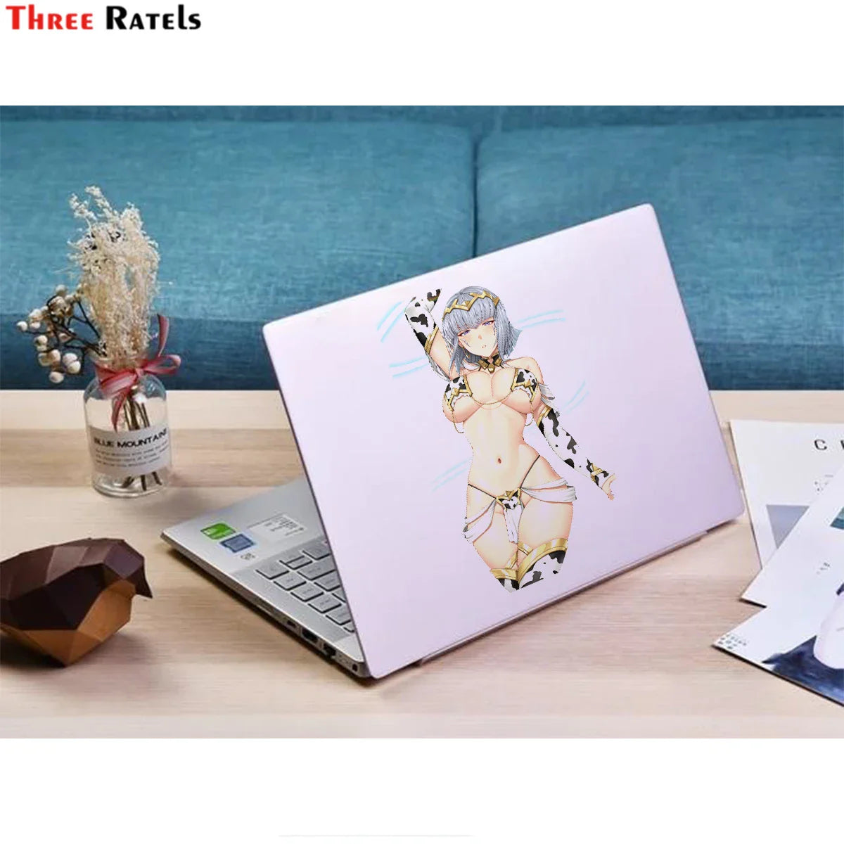 Three Ratels H196  Sexy Anime Girl  Camearra Ultra Series Occlusion Scratch DIY Vinyl Material Decor Sticker And Decals